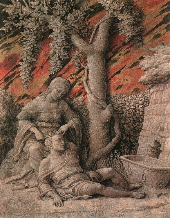 Samson and Delilah, Andrea Mantegna